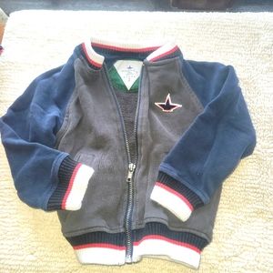 Zip Up Hooded Sweat Shirt